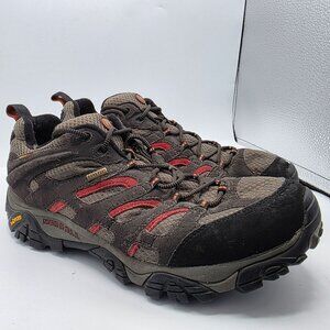 Merrell Moab Gore Tex Dark Chocolate Mens Size 12 Brown Shoes Hiking Camping